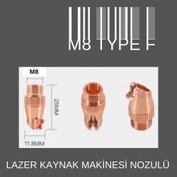 M8 TAYP F LAZER KAYNAK NOZÜL