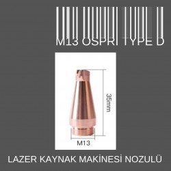 M13 TAYP D OSPRİ LAZER KAYNAK NOZÜL