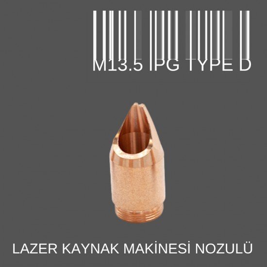 M13.5 TAYP D IPG LAZER KAYNAK NOZÜL M13.5 TAYP D IPG LAZER KAYNAK NOZÜL